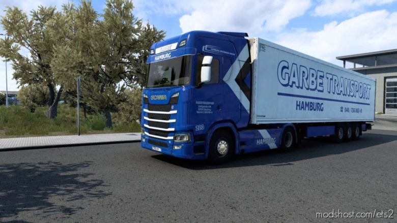 Combo Skin Garbe Transport Hamburg for Euro Truck Simulator 2