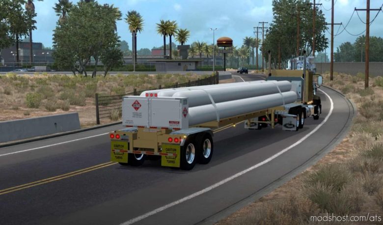 Ownable CNG Tube Trailer [1.41] for American Truck Simulator