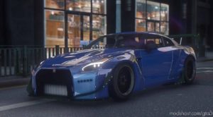 GTA 5 Nissan Vehicle Mod: 2017 Nissan GT-R R35 V2.0 (Image #6)