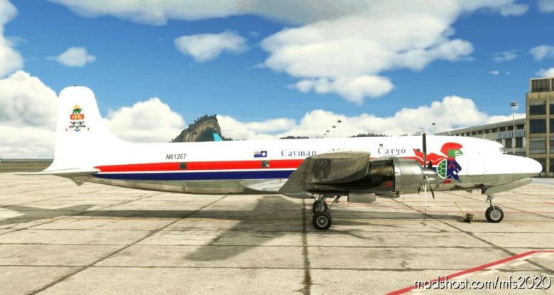 Pmdg DC-6A Cayman Airways Cargo V1.1 for Microsoft Flight Simulator 2020
