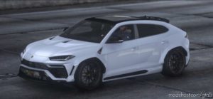 GTA 5 Lamborghini Vehicle Mod: 1016 Industries Lamborghini Urus (Image #3)