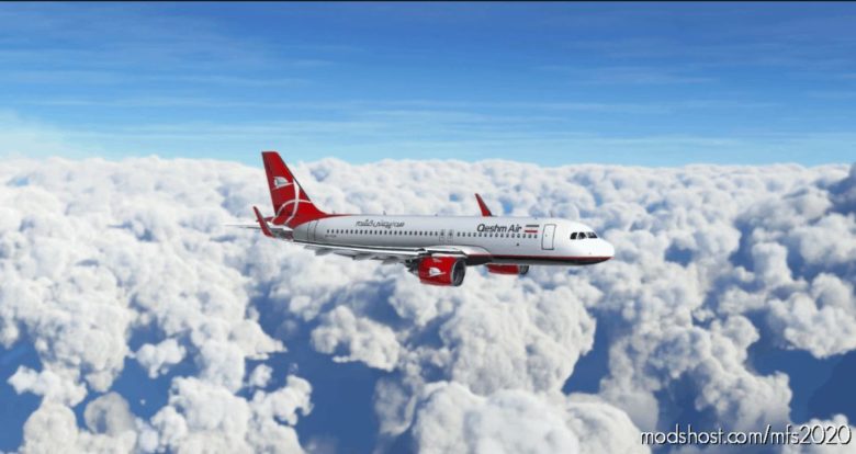 Qeshm AIR FBW A32NX – 8K for Microsoft Flight Simulator 2020
