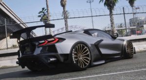 GTA 5 Vehicle Mod: Xeigen Widebody C8 Daytona (Image #2)