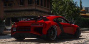 GTA 5 Audi Vehicle Mod: Hycade Audi R8 V1.1 (Image #2)