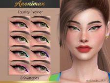 Equality Eyeliner (Collab) for The Sims 4