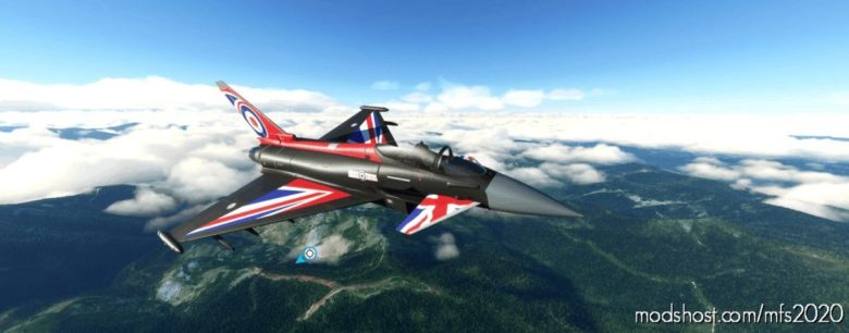 Union Jack Eurofighter Typhoon ZJ914 V0.1.0 for Microsoft Flight Simulator 2020