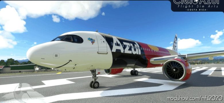 [A32NX] Azul Linhas Aereas | Disney | Flybywire Airbus A320Neo (8K) for Microsoft Flight Simulator 2020