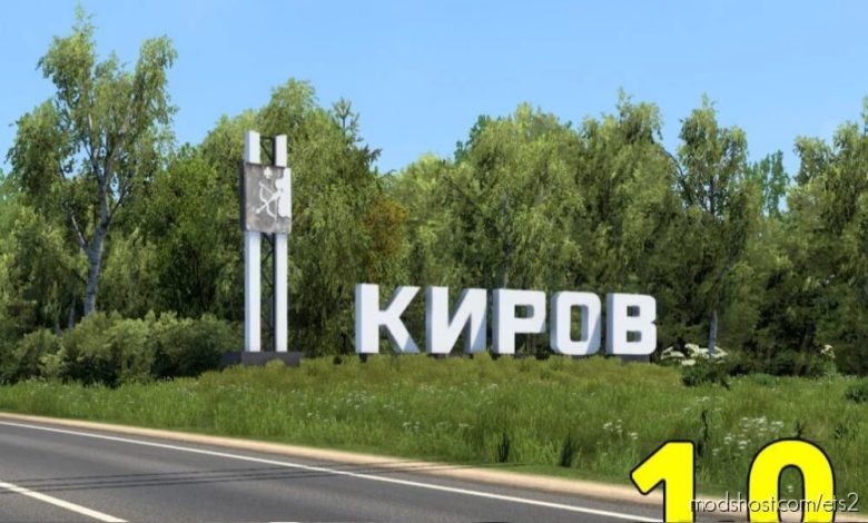 Kirov Region Map for Euro Truck Simulator 2
