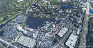 Disney Springs V0.5 for Microsoft Flight Simulator 2020