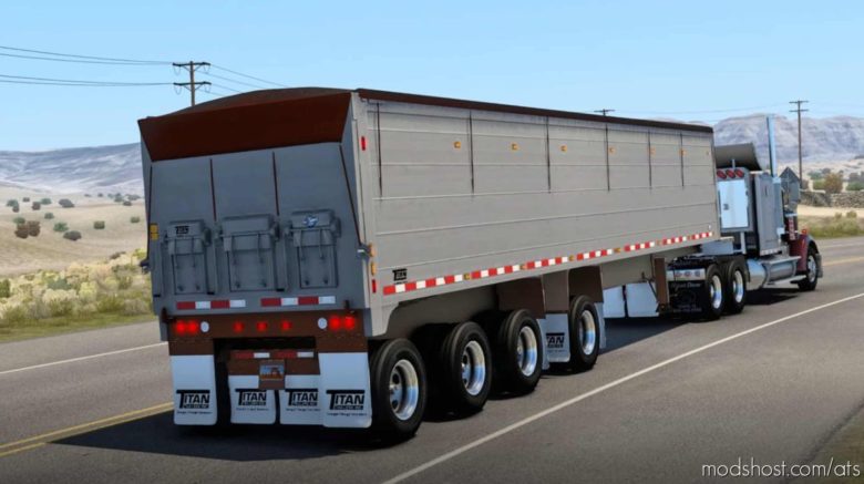 Ownable Titan Thin Wall END Dump [1.41] for American Truck Simulator