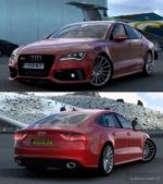 ETS2 Audi Car Mod: RS 7 Sportback 2013 4G8 V4 1.41.X (Image #2)