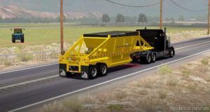 ATS Trailer Mod: Ownable Trail King Belly Dump 1.41 (Image #2)