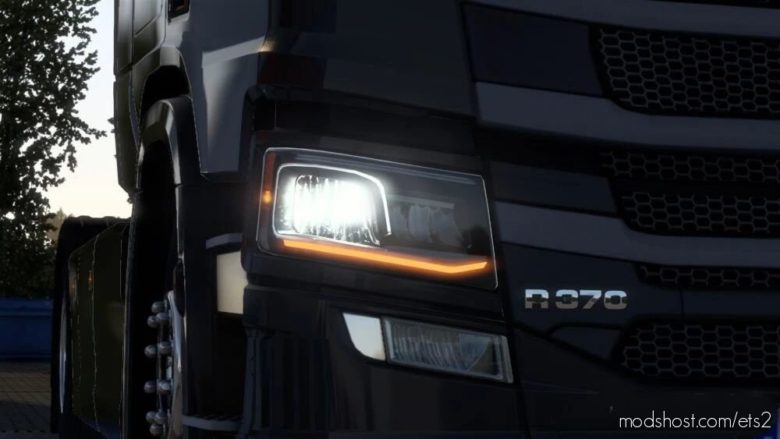 Orange DRL For Scania NG [1.41.X] for Euro Truck Simulator 2