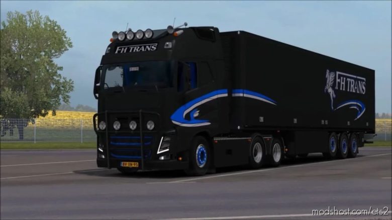 Volvo FH Trans – Truck & Trailer – [1.41.X] for Euro Truck Simulator 2