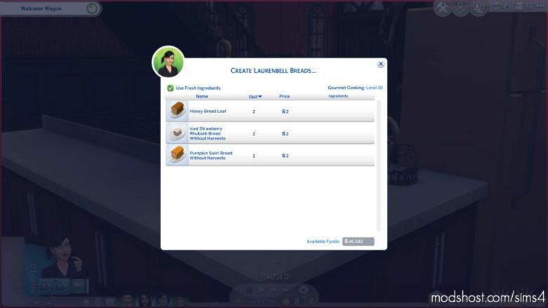 Laurenbell’s Recipe Book (Custom Recipes – Food Enabler MOD) for The Sims 4