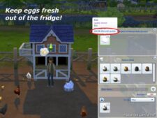 Sims 4 Mod: Portable Cooling Containers (Milk, Eggs, Prepared Foods) (Image #5)