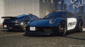 GTA 5 Vehicle Mod: Pfister Comet S2 Police SE (Image #3)