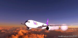 MSFS 2020 A330 Livery Mod: 8K Fedex A330P2F (Image #2)