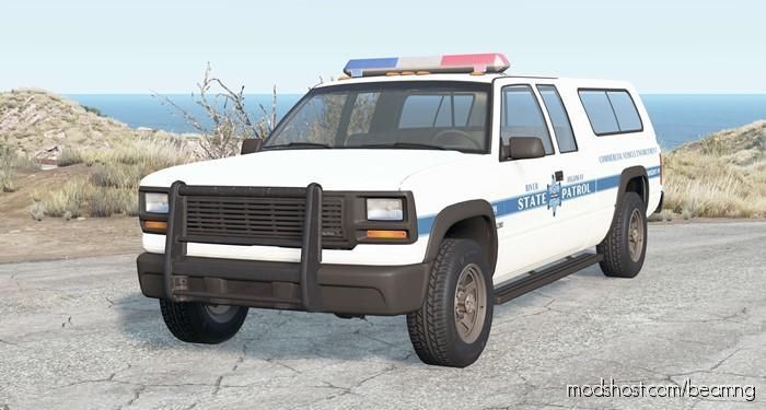 BeamNG Gavril Car Mod: D-Series River Highway State Patrol (Featured)