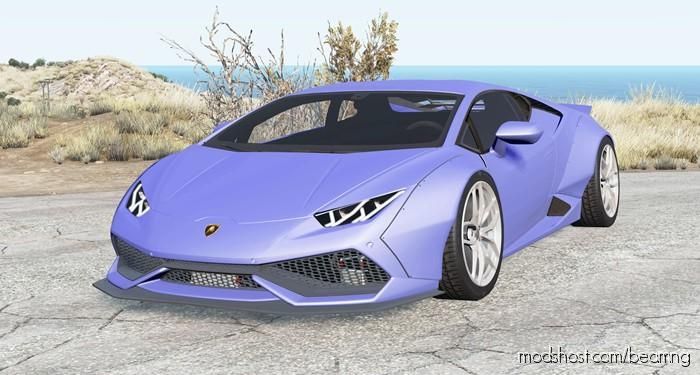 BeamNG Lamborghini Car Mod: Huracan LP 610-4 Liberty Walk (LB724) 2014 (Featured)