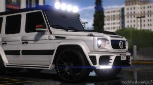 GTA 5 Mercedes-Benz Vehicle Mod: Mercedes Benz G63 Gronos Mansory (Image #3)