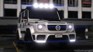 GTA 5 Mercedes-Benz Vehicle Mod: Mercedes Benz G63 Gronos Mansory (Image #4)