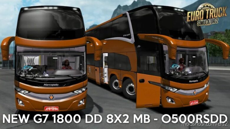 NEW G7 1800 DD MB By Julio Cesar V2.0 [1.41.X] for Euro Truck Simulator 2