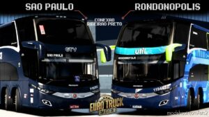 ETS2 Bus Mod: NEW G7 1800 DD MB By Julio Cesar V2.0 1.41.X (Image #3)