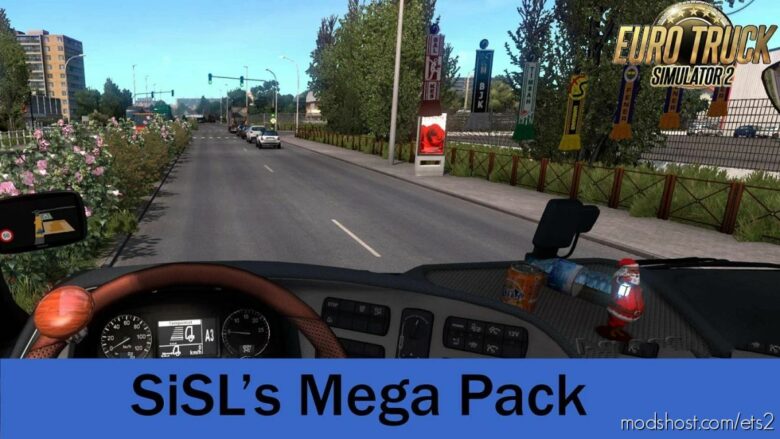 Accessories Mega Pack V3.3.1 By Sisl [1.40] for Euro Truck Simulator 2