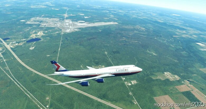Asobo 747-8I Canadian Airlines [NO Mirroring] for Microsoft Flight Simulator 2020