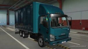 ETS2 Isuzu Truck Mod: NPR 2018 + Interior V2.0 -Fixed- 1.40 (Image #3)