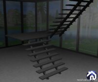 Sims 4 Object Mod: Hout Huis – Part 2 (Stairs Walls Floors) (Image #16)