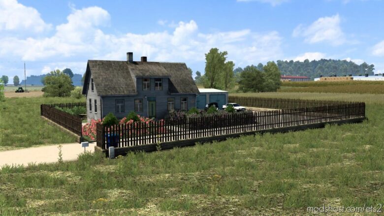 House In Człopa – Poland – Promods 2.56 for Euro Truck Simulator 2