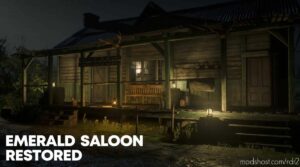 Emerald Saloon Restored for Red Dead Redemption 2