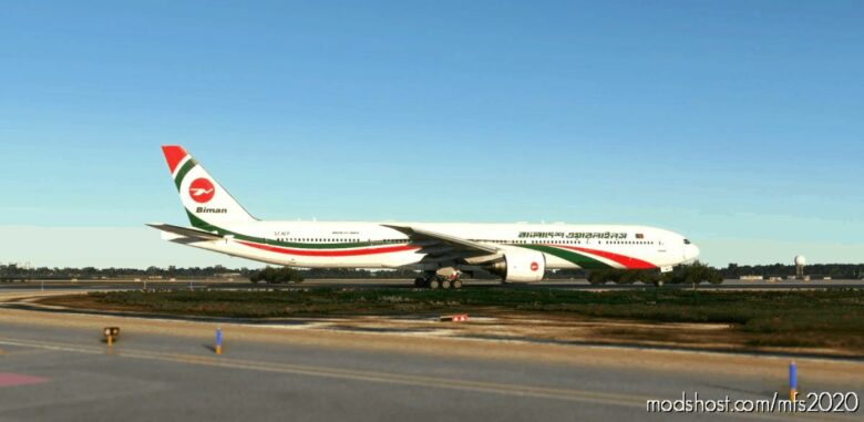 Biman Bangladesh Airlines Captainsim 777-300ER for Microsoft Flight Simulator 2020