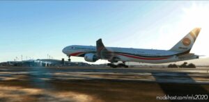 MSFS 2020 777-300ER Livery Mod: Biman Bangladesh Airlines Captainsim 777-300ER (Image #2)