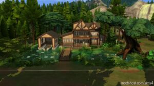 Sims 4 Mod: Lake House – NO CC (Image #4)