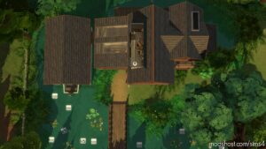 Sims 4 Mod: Lake House – NO CC (Image #8)