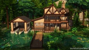 Sims 4 Mod: Lake House – NO CC (Image #10)