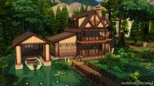 Sims 4 Mod: Lake House – NO CC (Image #11)