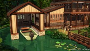 Sims 4 Mod: Lake House – NO CC (Image #13)