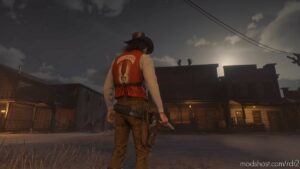 RDR2 Mod: The Warriors (Movie) Vest – Buckskin Retexture (Image #3)