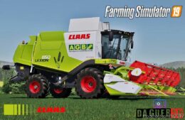Claas Lexion 600 Serie for Farming Simulator 19