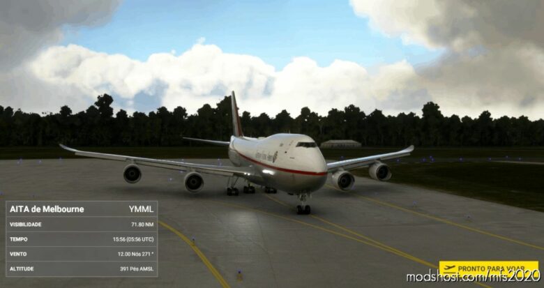 Asobo 747-8 BCF Australia National Cargo [NO Mirroring] for Microsoft Flight Simulator 2020