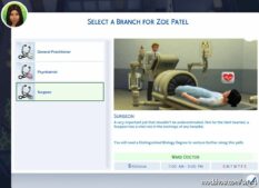 Sims 4 Mod: Medic Career (Image #8)