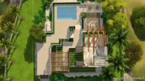 Sims 4 Mod: ECO House – NO CC (Image #6)