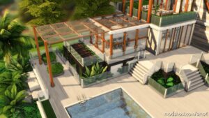 Sims 4 Mod: ECO House – NO CC (Image #10)