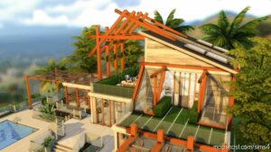 Sims 4 Mod: ECO House – NO CC (Image #13)