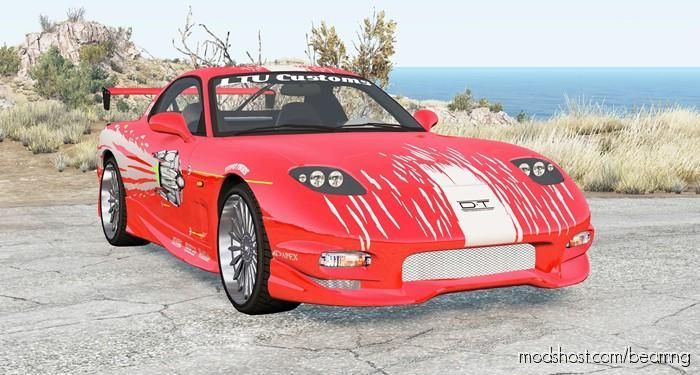 Mazda RX-7 Fast & Furious V1.1 for BeamNG.drive