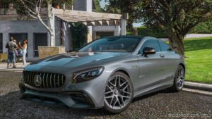 GTA 5 Mercedes-Benz Vehicle Mod: 2021 Mercedes-Benz AMG S63 Coupe 4Matic+ 2.0 (Image #5)